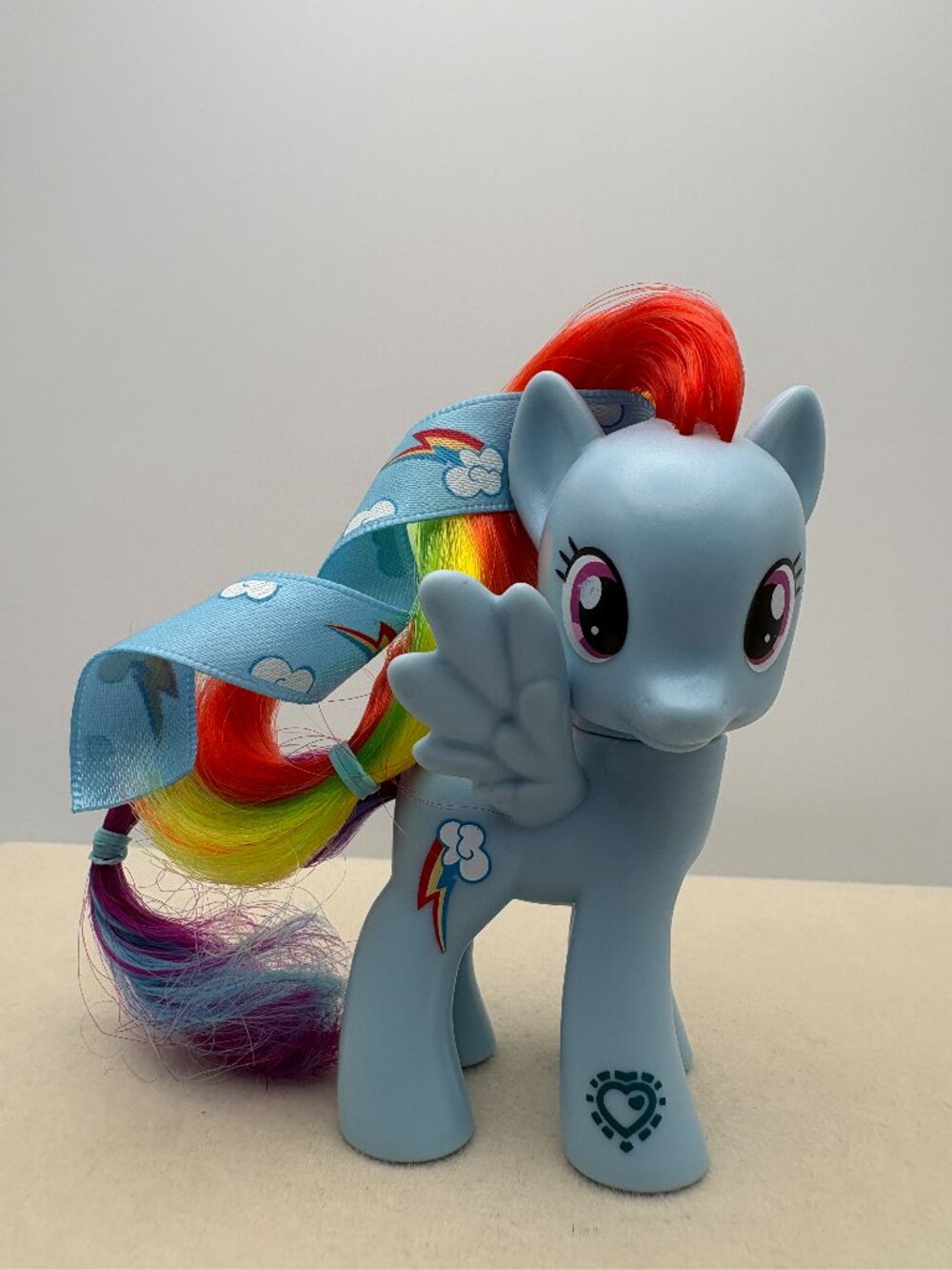 My Little Pony (MLP) Rainbow Dash Pegasus Brushable Hair Ribbon 2010(MLP:LT2-54)